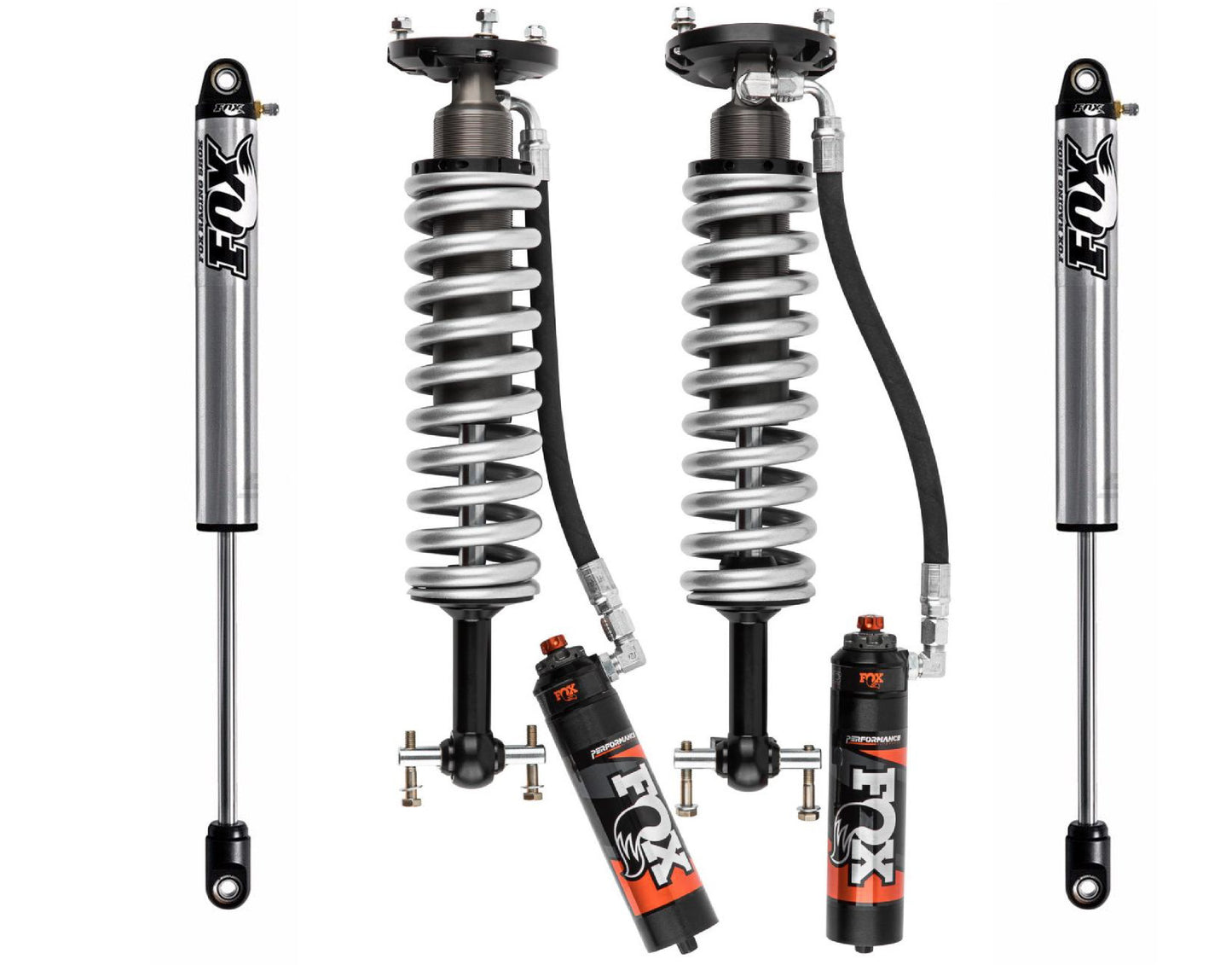 FOX - KIT DE SUSPENSIÓN 2.5 FRONT - 2.0 REAR CHEVROLET SILVERADO 2019+