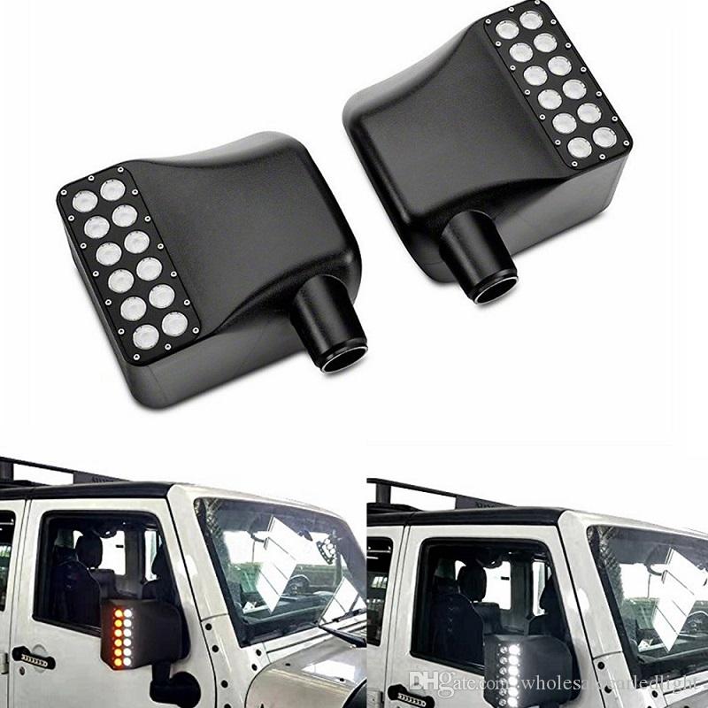 Jeep Wrangler JK 07-15 cubre espejos