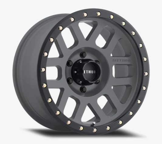 METHOD MR309 Grid 17x8.5 Titanium/Black Street Loc