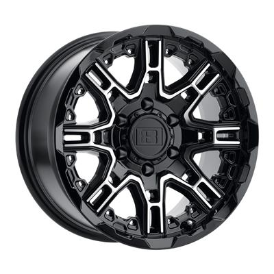 Level 8 Slingshot Gloss Black W/Machined Face Big X Factor