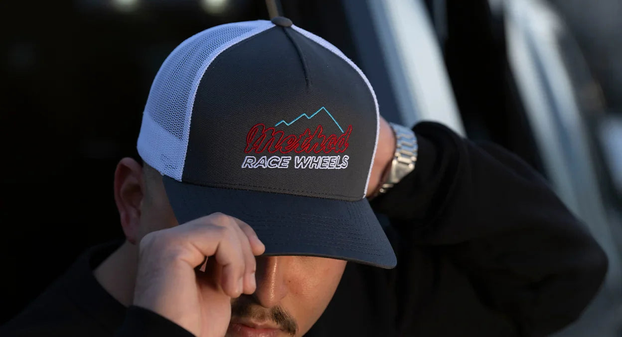Jockey Gris Method Neon Mountain Curvebill Trucker