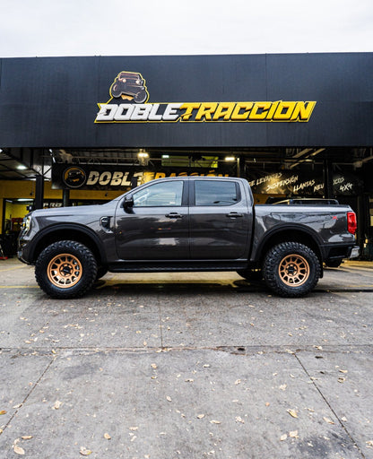 METHOD - MR703 BRONZE 6X139.7 17X9 ET -12 BEAD GRIP