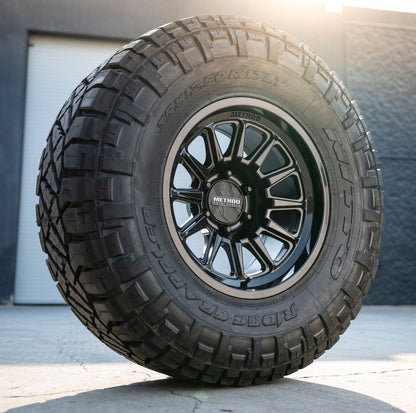 METHOD - MR323 GLOSS BLACK 5X127 17X9 ET -38 CB 71.5