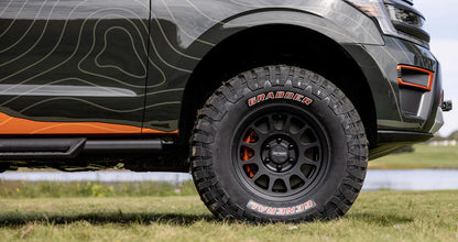 METHOD - MR703 MATTE BLACK 6x139.7 17X9 ET -12 BEAD GRIP