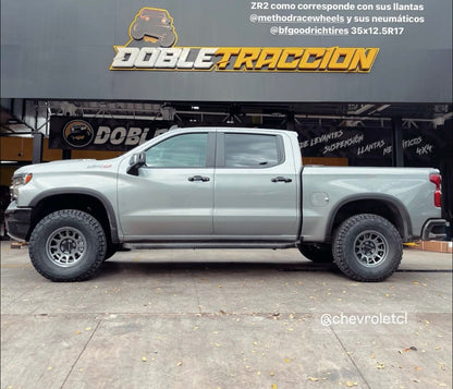 METHOD - MR703 GLOSS TITANIUM 6X139.7 17X9 ET -12 BEAD GRIP