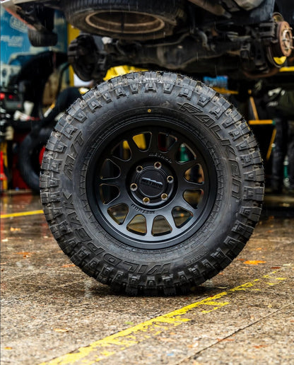 METHOD - MR703 MATTE BLACK 6x139.7 17X9 ET -12 BEAD GRIP