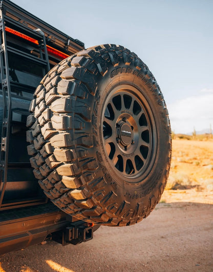 METHOD - MR703 MATTE BLACK 6x139.7 17X9 ET -12 BEAD GRIP