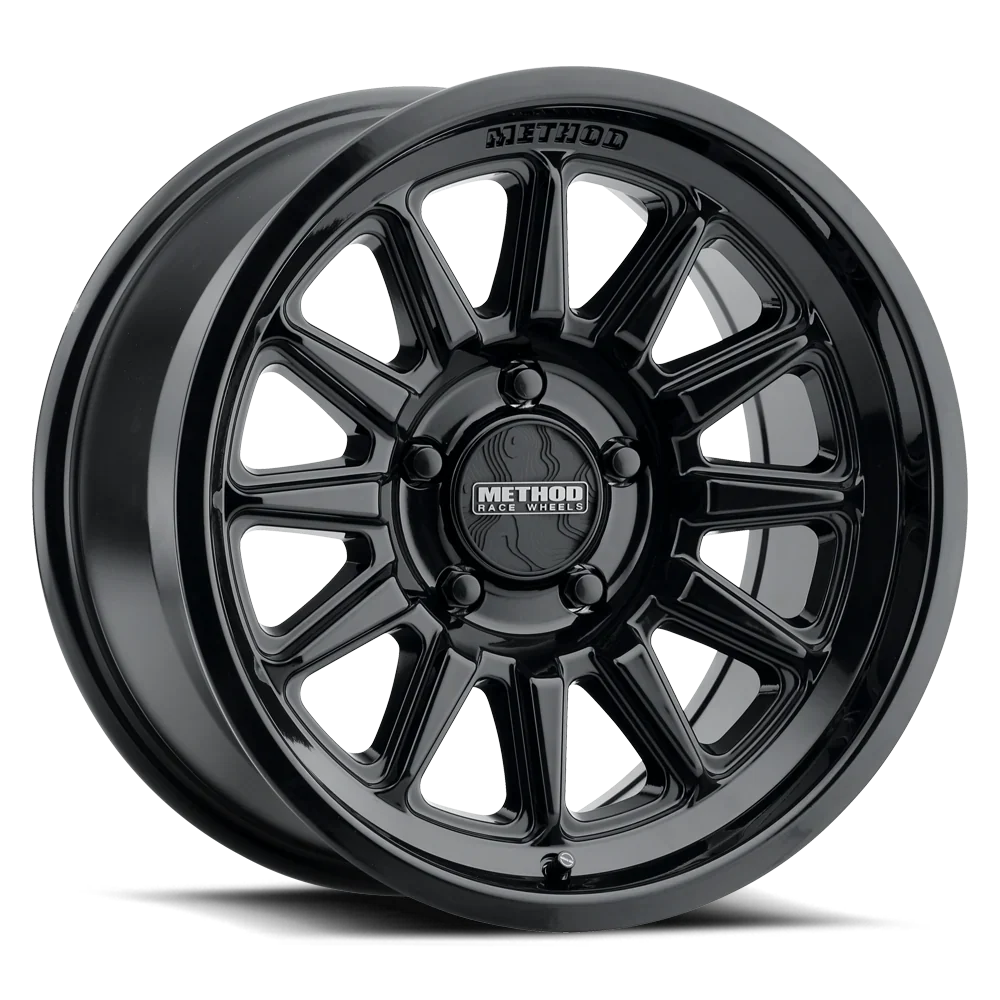 METHOD - MR323 GLOSS BLACK 5X127 17X9 ET -38 CB 71.5