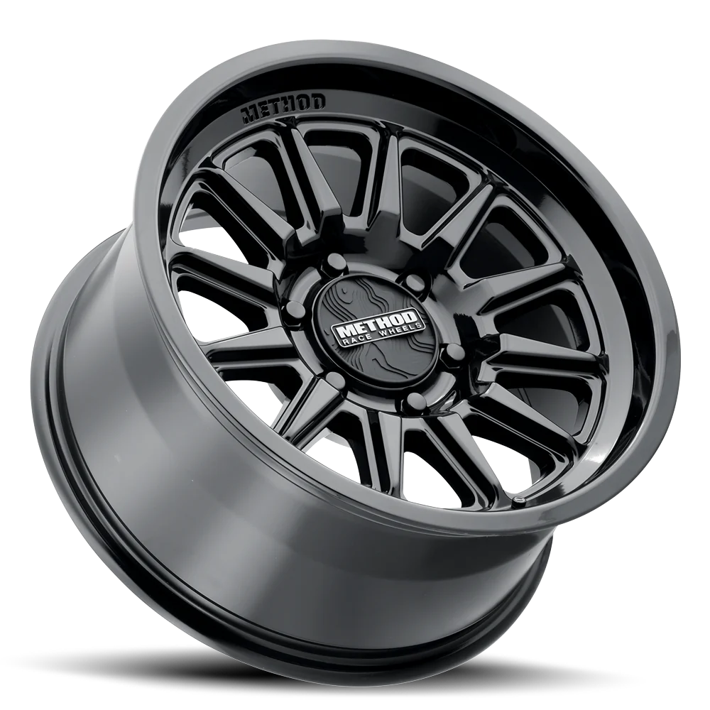 METHOD - MR323 GLOSS BLACK 5X127 17X9 ET -38 CB 71.5