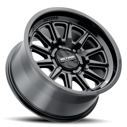 METHOD - MR323 GLOSS BLACK 5X127 17X9 ET -38 CB 71.5