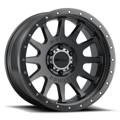 METHOD - MR6O5 BLACK MATTE 20X9 6X135 ET -12