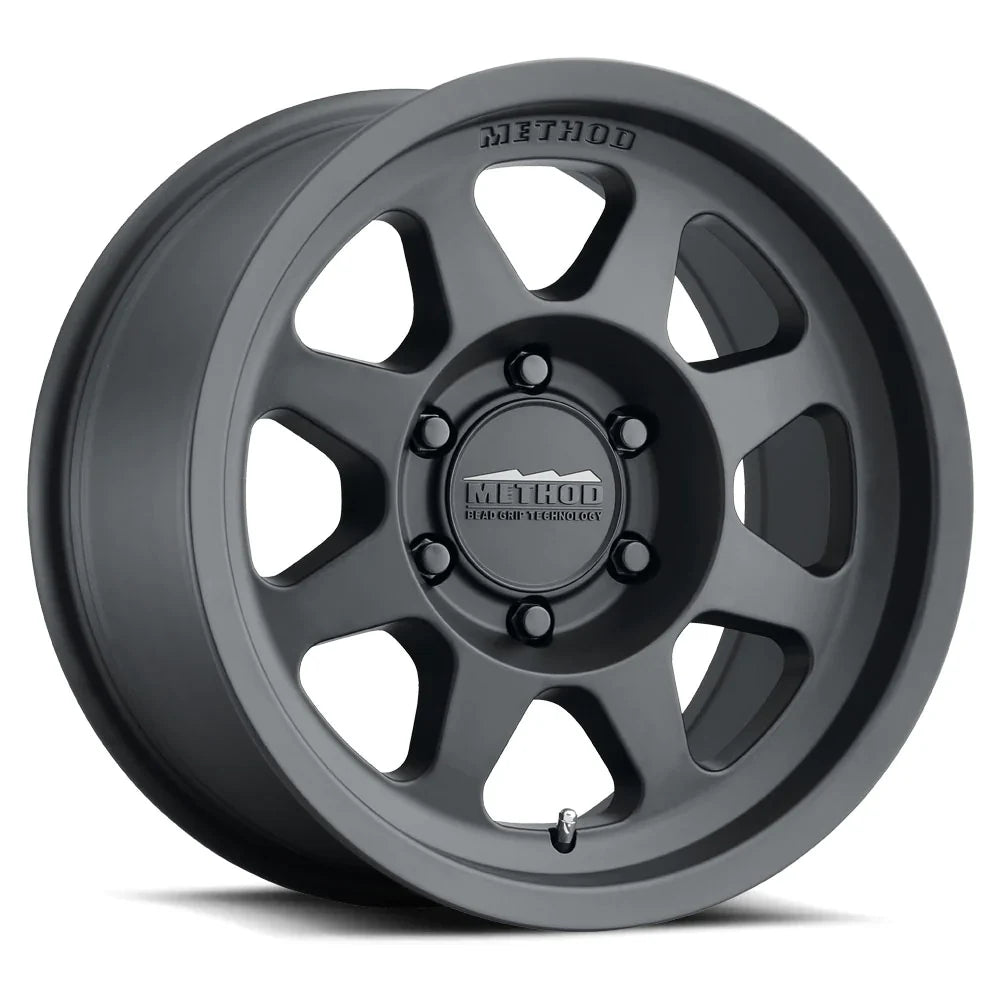METHOD - MR701 MATTE BLACK 6X139.7 17X9 ET -12 BEADGRIP