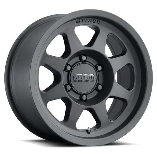 METHOD - MR701 MATTE BLACK 6X139.7 17X9 ET -12 BEADGRIP