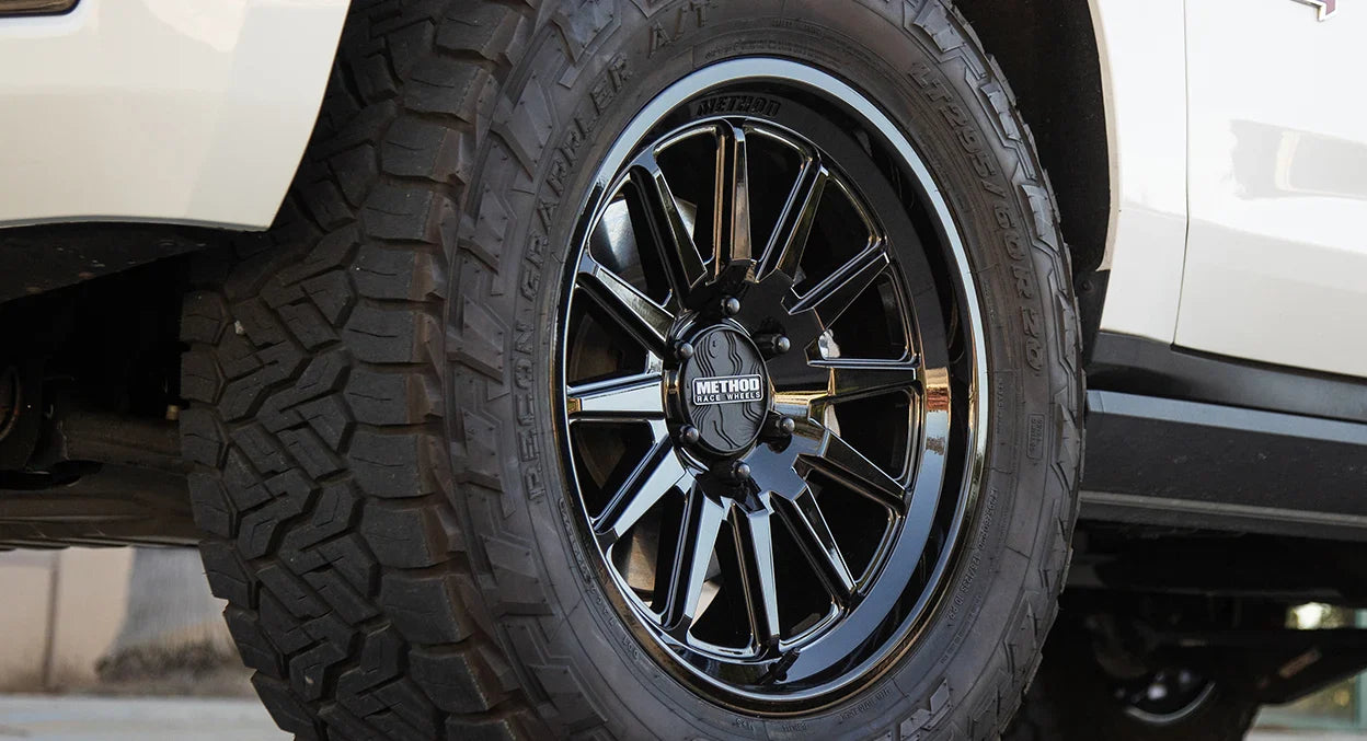 METHOD - MR323 GLOSS BLACK 5X127 17X9 ET -38 CB 71.5