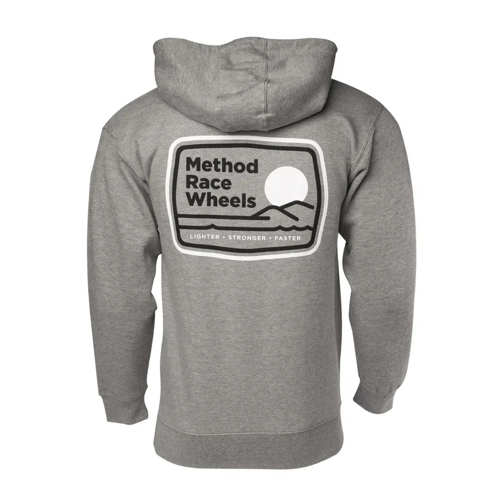 Poleron Gris Method Vibes Hoodie