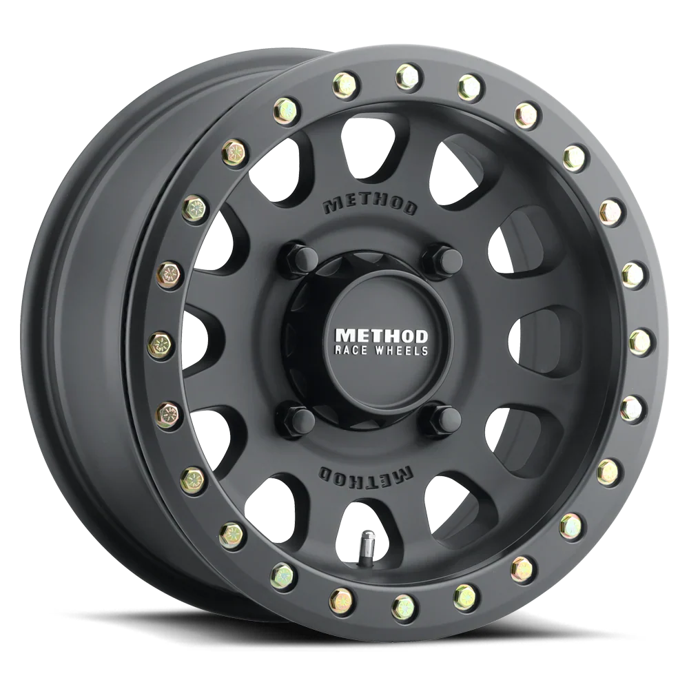 METHOD - MR401 MATTE BLACK BEADLOCK 15x7 6x139.7 ET+25 CB 81.8