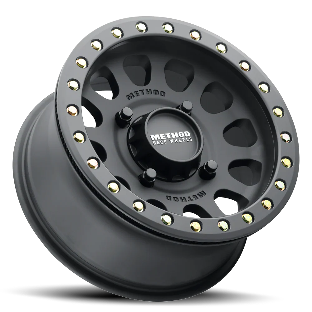 METHOD - MR401 MATTE BLACK BEADLOCK 15x7 6x139.7 ET+25 CB 81.8