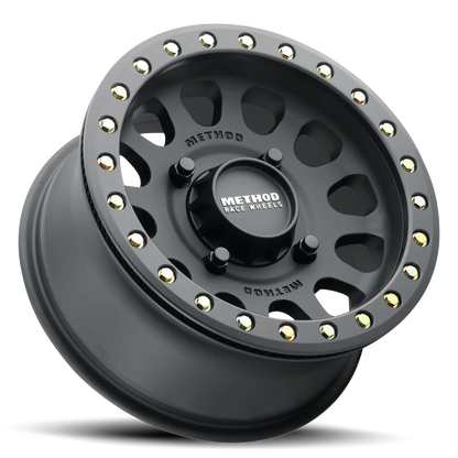 METHOD - MR401 MATTE BLACK BEADLOCK 15x7 6x139.7 ET+25 CB 81.8