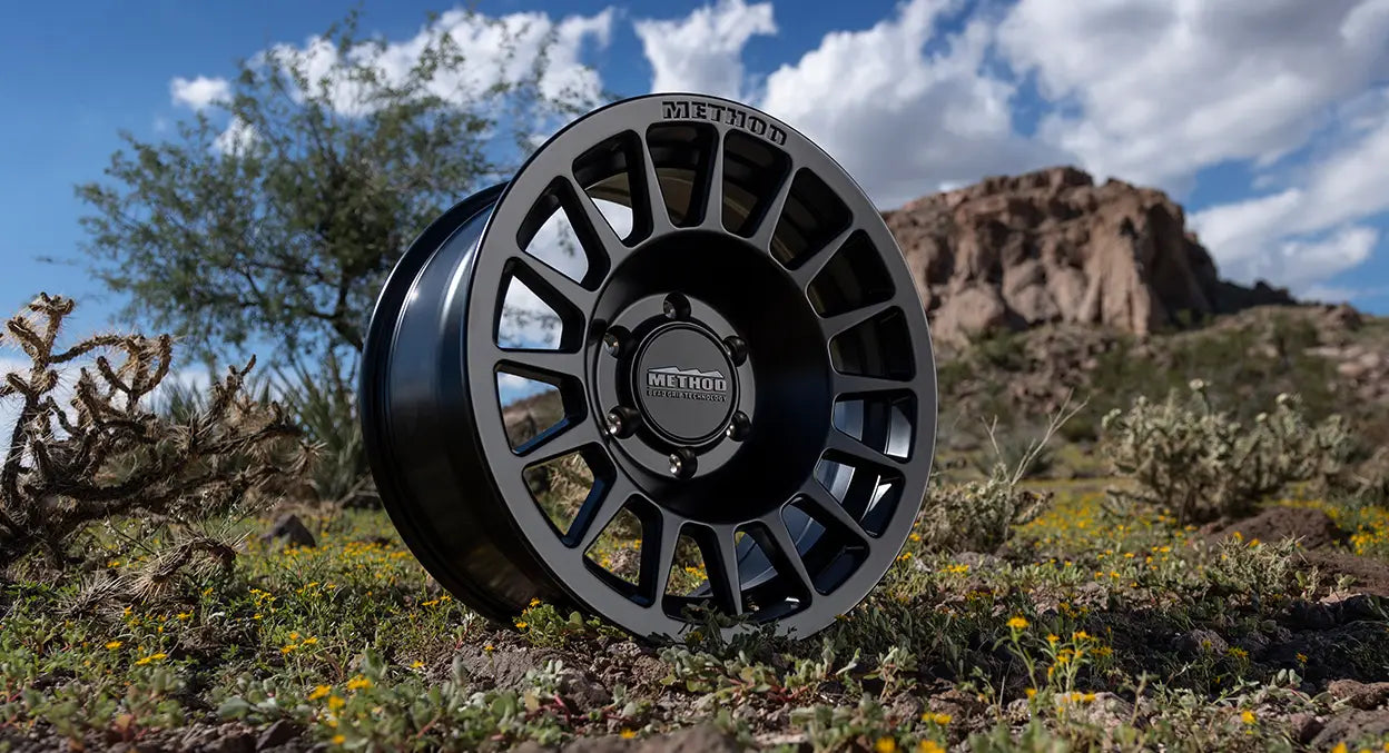 METHOD - MR707 BLACK MATTE 6X139.7 17X8.5 ET 0 CB 106.25