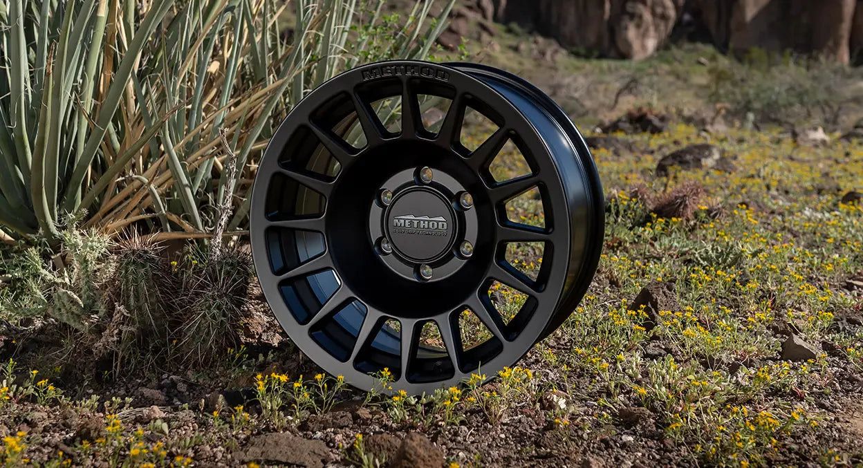 METHOD - MR707 BLACK MATTE 6X139.7 17X8.5 ET 0 CB 106.25