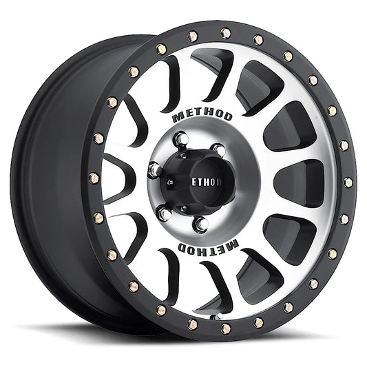 Method 305 Machined Black Lip 6x139.7 r18