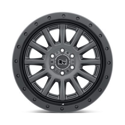 BLACK RHINO - DUGGER 6 LUG GUNBLACK 17X8.5  6X114.3 ET 10