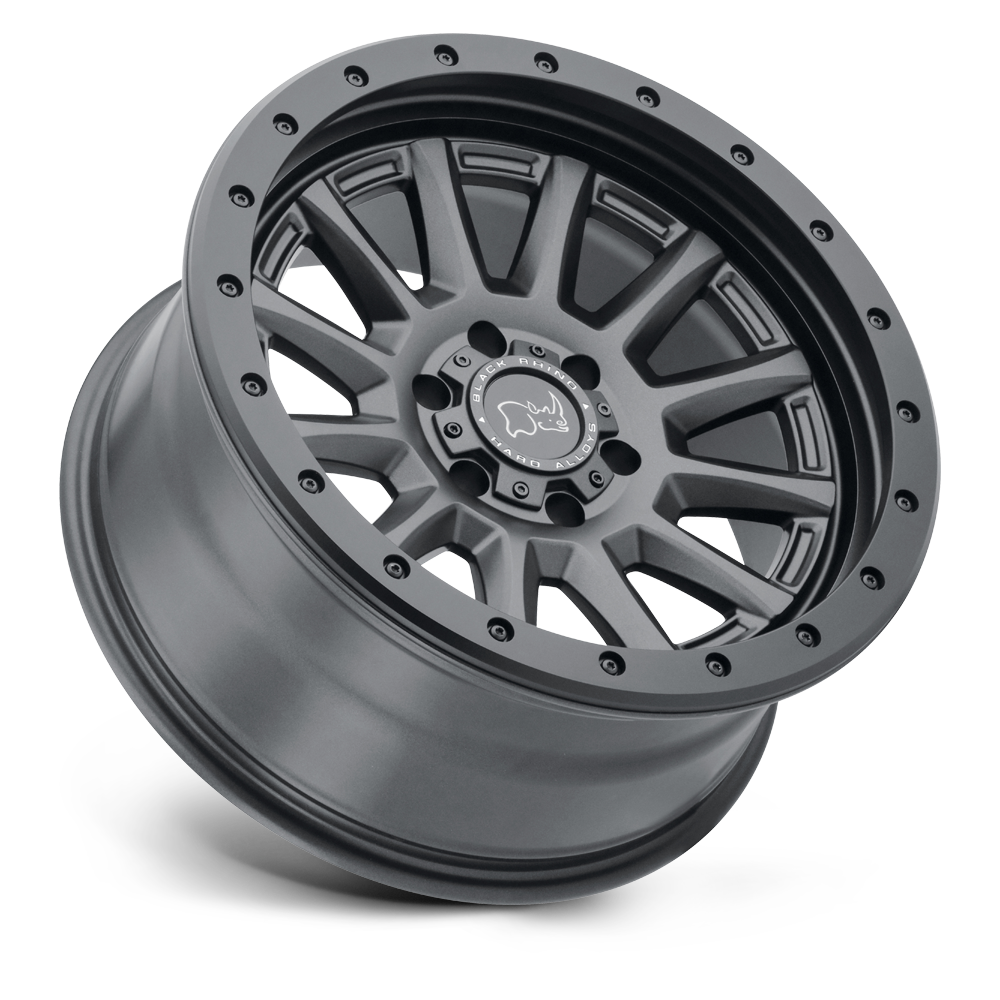 BLACK RHINO - DUGGER 6 LUG GUNBLACK 17X8.5  6X114.3 ET 10