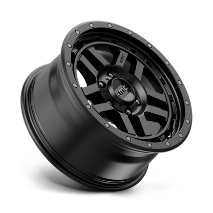 KMC - RECON SATIN BLACK 17X9.0 6X139.7 ET -12
