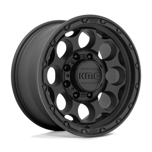 KMC - DIRTY HARRY TEXTURED BLACK 17X9.0 5X127 ET -12