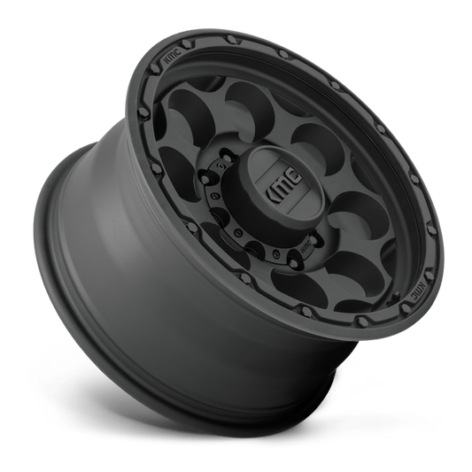 KMC - DIRTY HARRY TEXTURED BLACK 17X9.0 5X127 ET -12