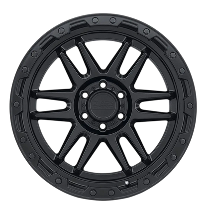 BLACK RHINO - APACHE MATTE BLACK/BLACK BOLT 17X8.5 6X114 ET 0