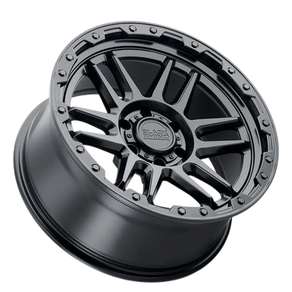 BLACK RHINO - APACHE MATTE BLACK/BLACK BOLT 17X8.5 6X114 ET 0