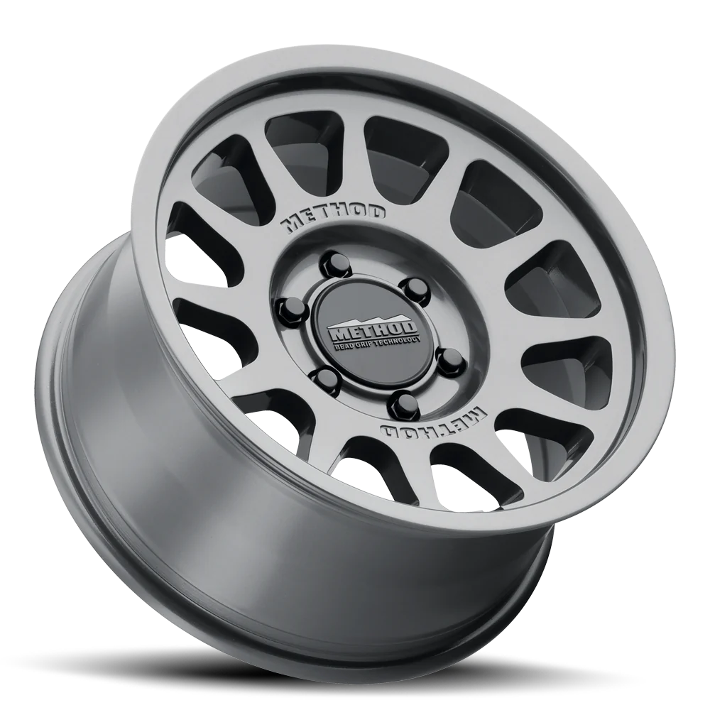 METHOD - MR703 GLOSS TITANIUM 6X139.7 17X9 ET -12 BEAD GRIP