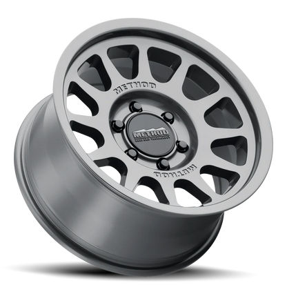 METHOD - MR703 GLOSS TITANIUM 6X139.7 17X9 ET -12 BEAD GRIP