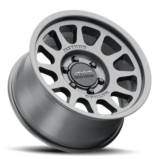 METHOD - MR703 GLOSS TITANIUM 6X139.7 17X9 ET -12 BEAD GRIP