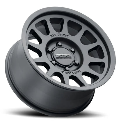 METHOD - MR703 MATTE BLACK 6x139.7 17X9 ET -12 BEAD GRIP