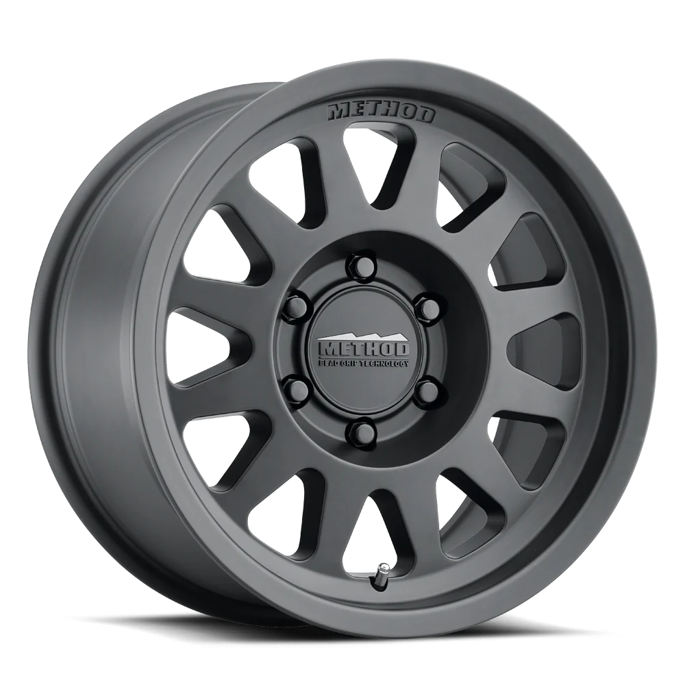 METHOD - MR704 MATTE BLACK 6X135 17X8.5 ET 0 BEAD GRIP