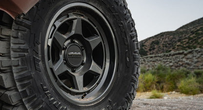 METHOD - MR708 GLOSS TITANIUM  5X127 17X8.5 ET 0 CB 71.5 BEAD GRIP