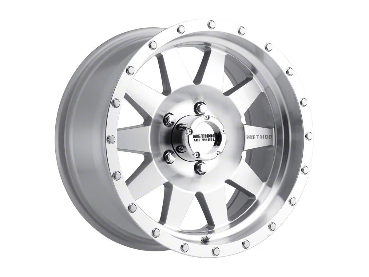 Method MR 301 The Standard Machined/Clear Coat R17 - 8.5 - ET0 - 6x135