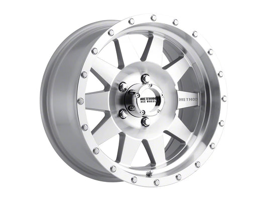 Method MR 301 The Standard Machined/Clear Coat R17 - 8.5 - ET0 - 6x135