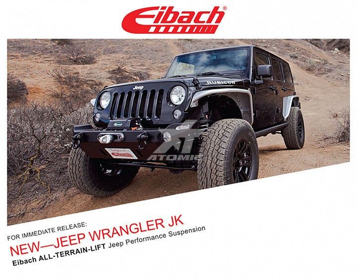 All-Terrain-Lift Jeep Wrangler Jk (4 Doors) Jeep JKU 3.5 in/3 in