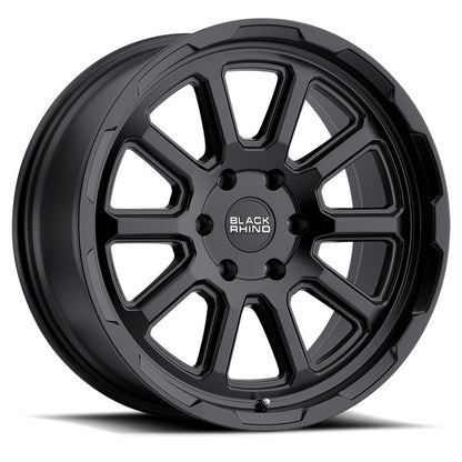 BLACK RHINO CHASE MATTE BLACK 17X8,0 5X120