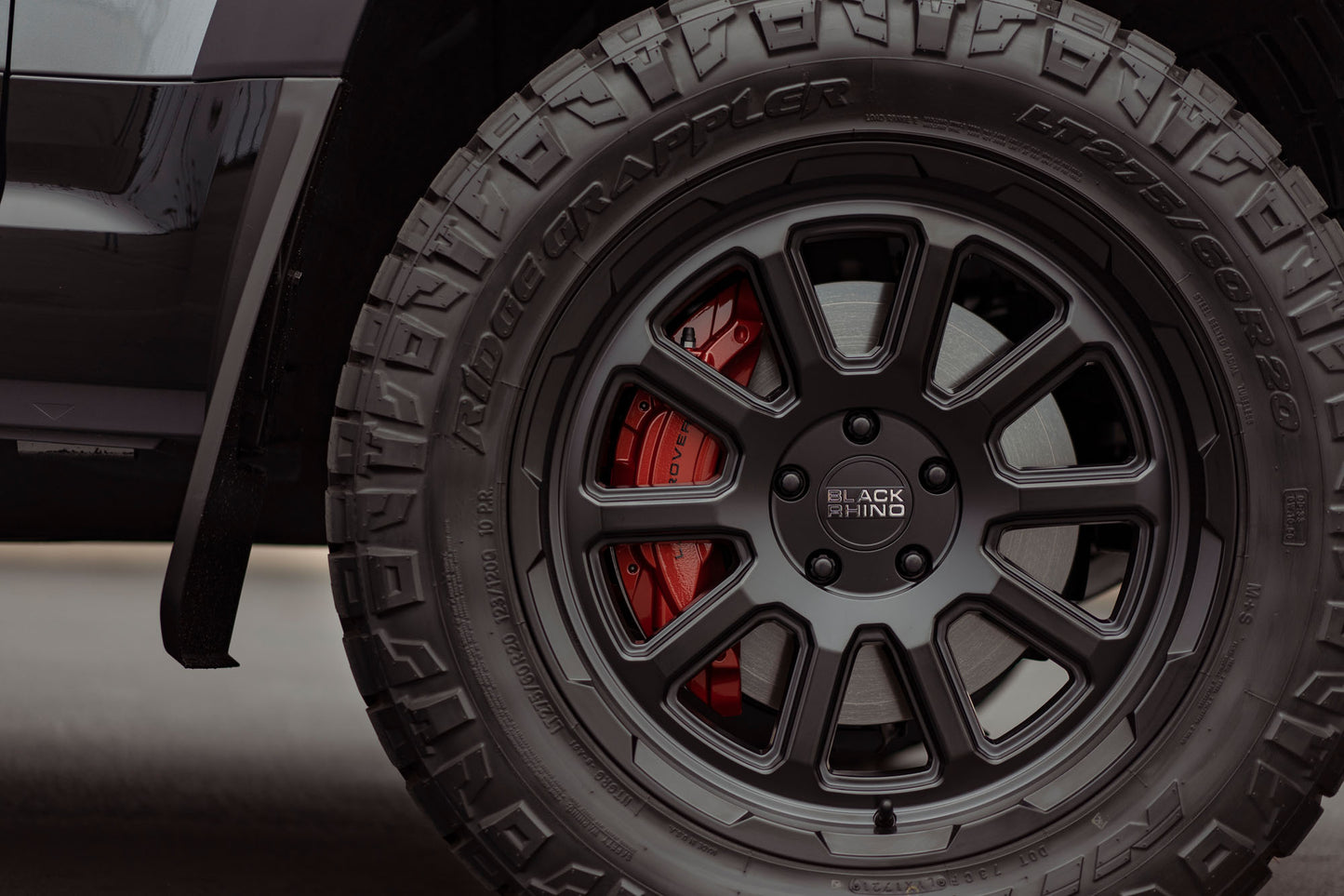 BLACK RHINO CHASE MATTE BLACK 17X8,0 5X120
