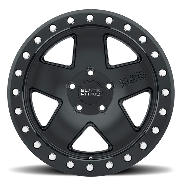 BLACK RHINO CRAWLER MATTE BLACK 17X9.5 6X139.7