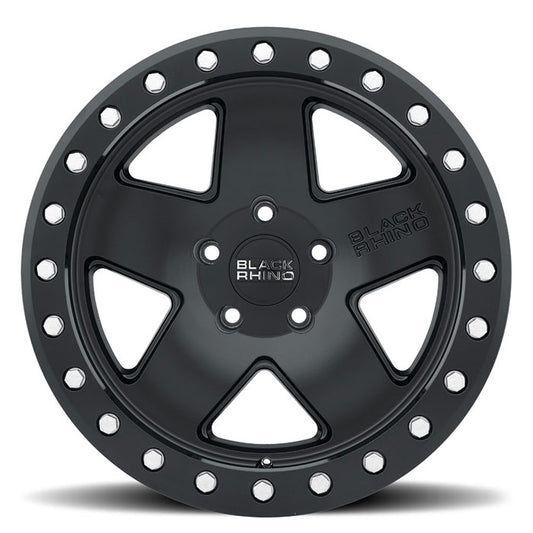 BLACK RHINO CRAWLER MATTE BLACK 17X9.5 6X139.7