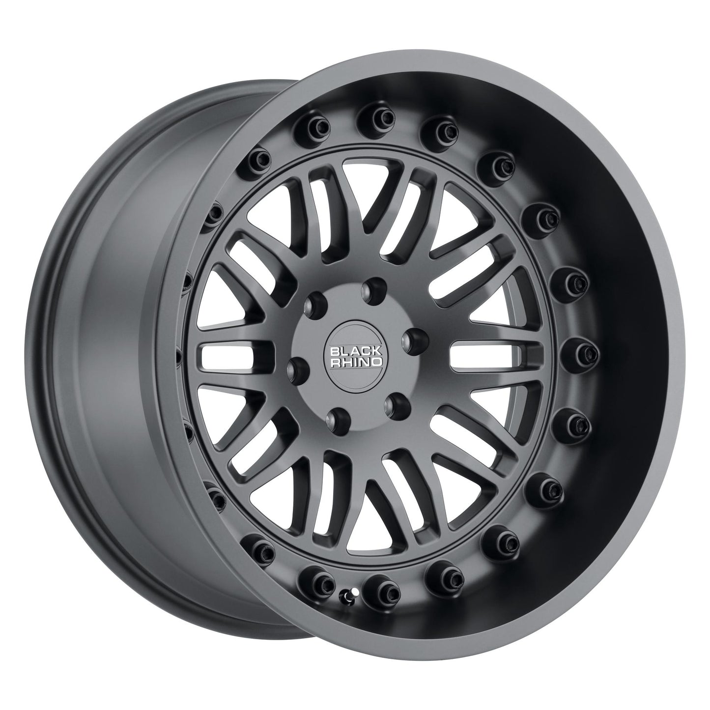 BLACK RHINO FURY MATTE GUNMETAL 17x9.5 6X139.7