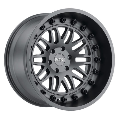BLACK RHINO FURY MATTE GUNMETAL 17x9.5 6X139.7