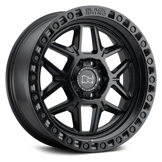 Black Rhino Kelso 17X9 6X139 Matte Black