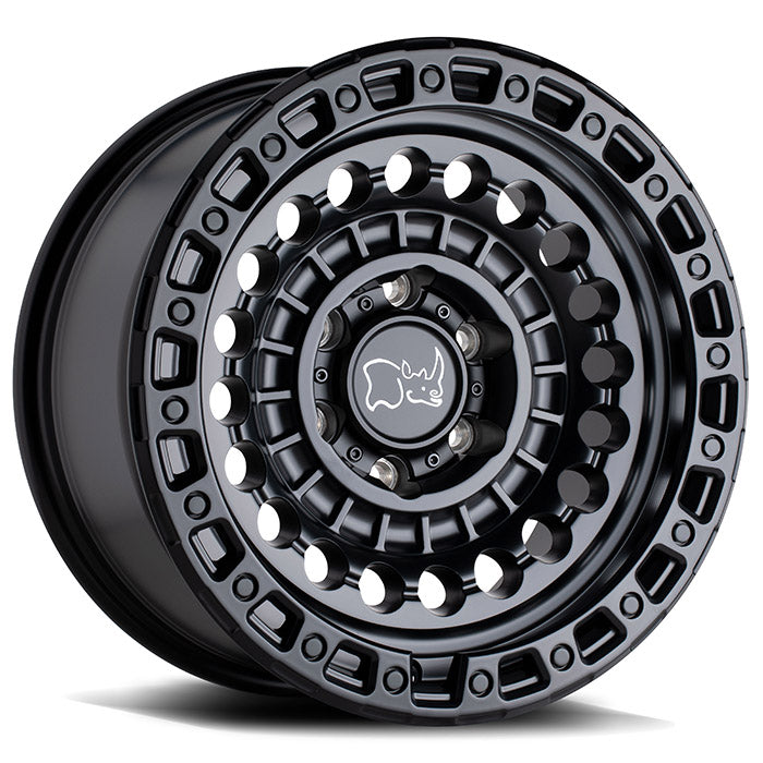 BLACK RHINO SENTINEL MATTE BLACK 17X8.5 6X139.7