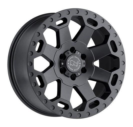 BLACK RHINO WARLORD MATTE GUNMETAL 17x9.0 5X127